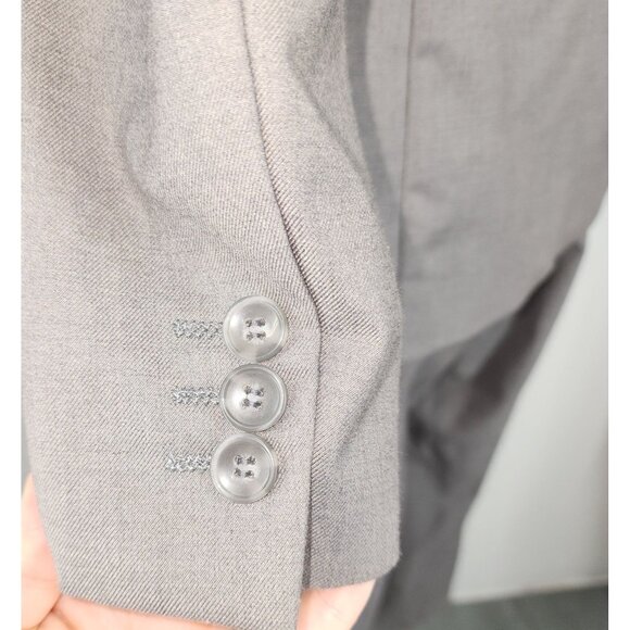 Boy's Fore!! Axel & Hudson Grey Gray Suit Easter Size 11/12 Pants Blazer Set - Picture 6 of 11